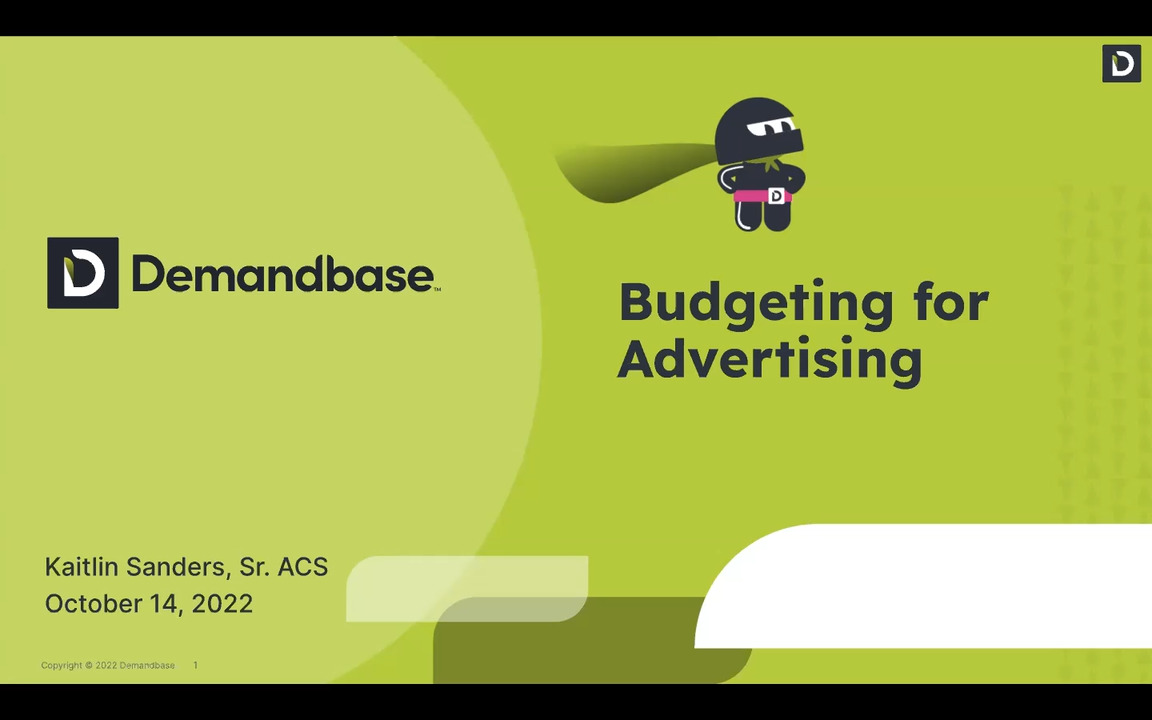 Aligning Ad Budgets to Campaign Strategies