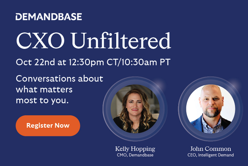 CXO Unfiltered Webinar