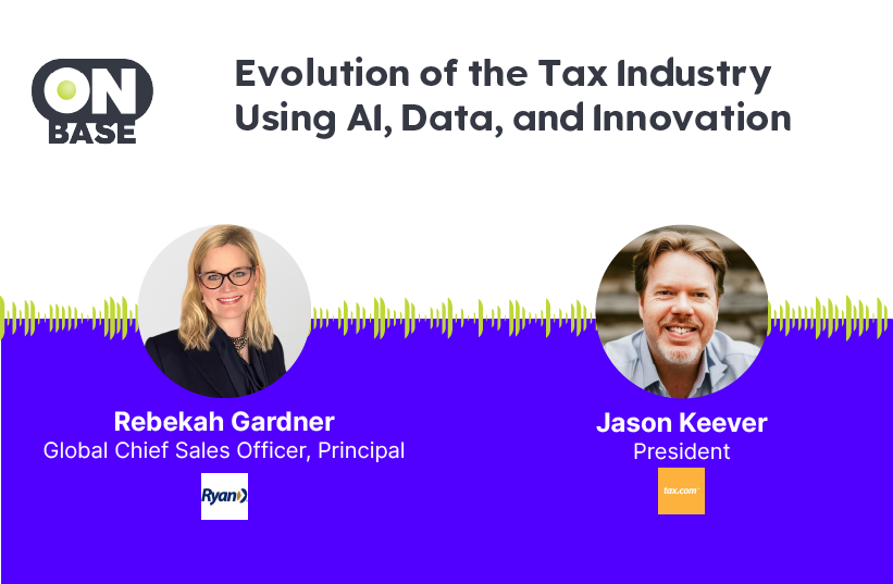 Evolution of the Tax Industry Using AI, Data, and Innovation