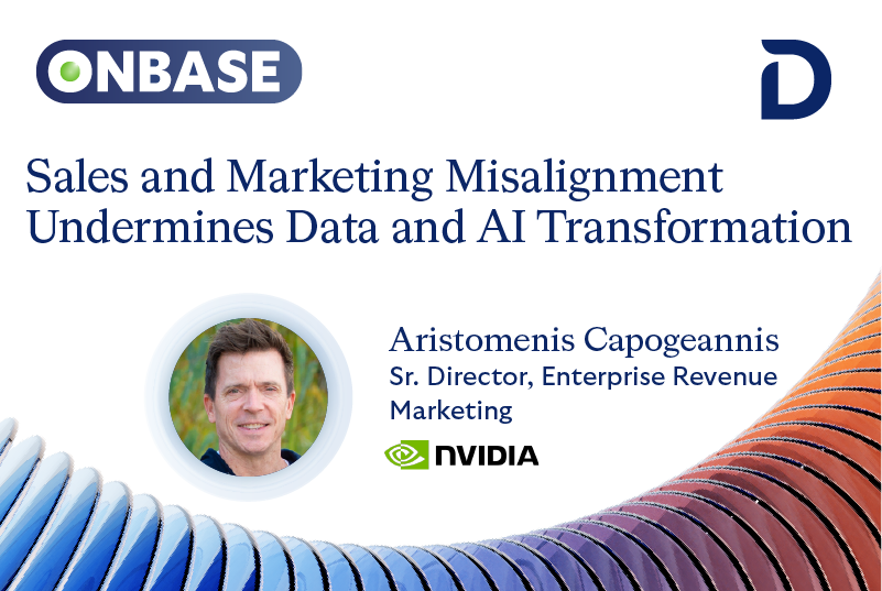 How Sales and Marketing Misalignment Undermines Data and AI Transformation