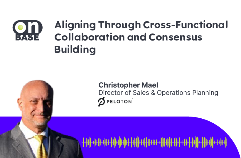 Aligning Through Cross-Functional Collaboration and Consensus Building