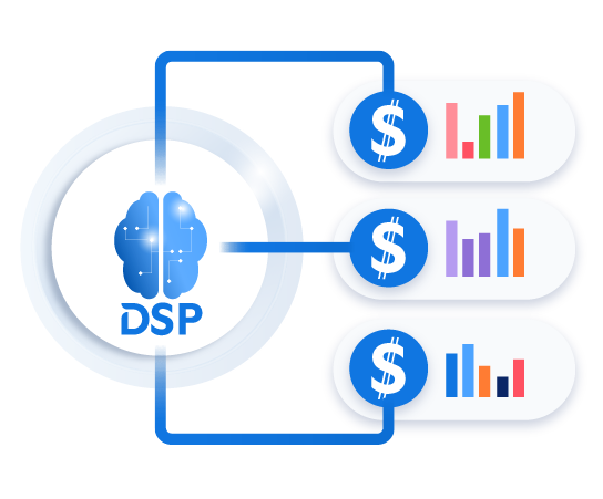 AI smart bidding illustration