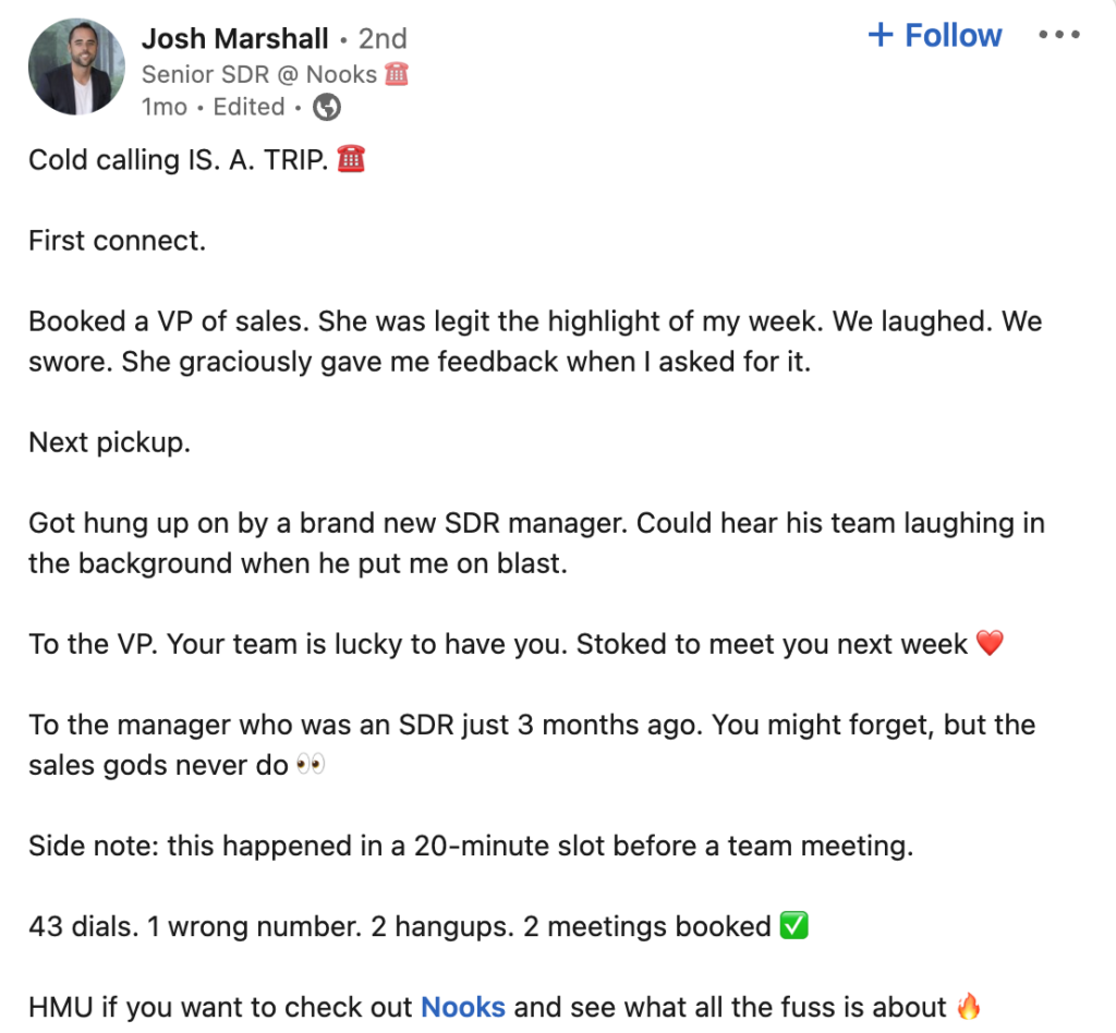 John Marshall LinkedIn Post